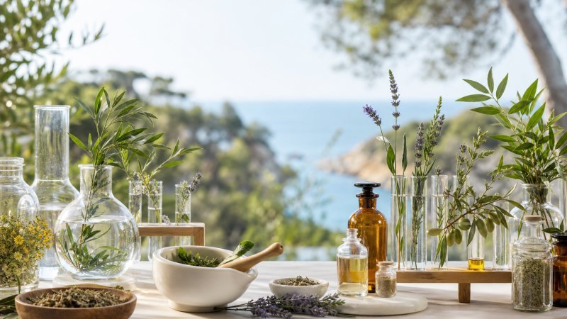 Botánicos mediterráneos aromáticos: romero, tomillo y lavanda