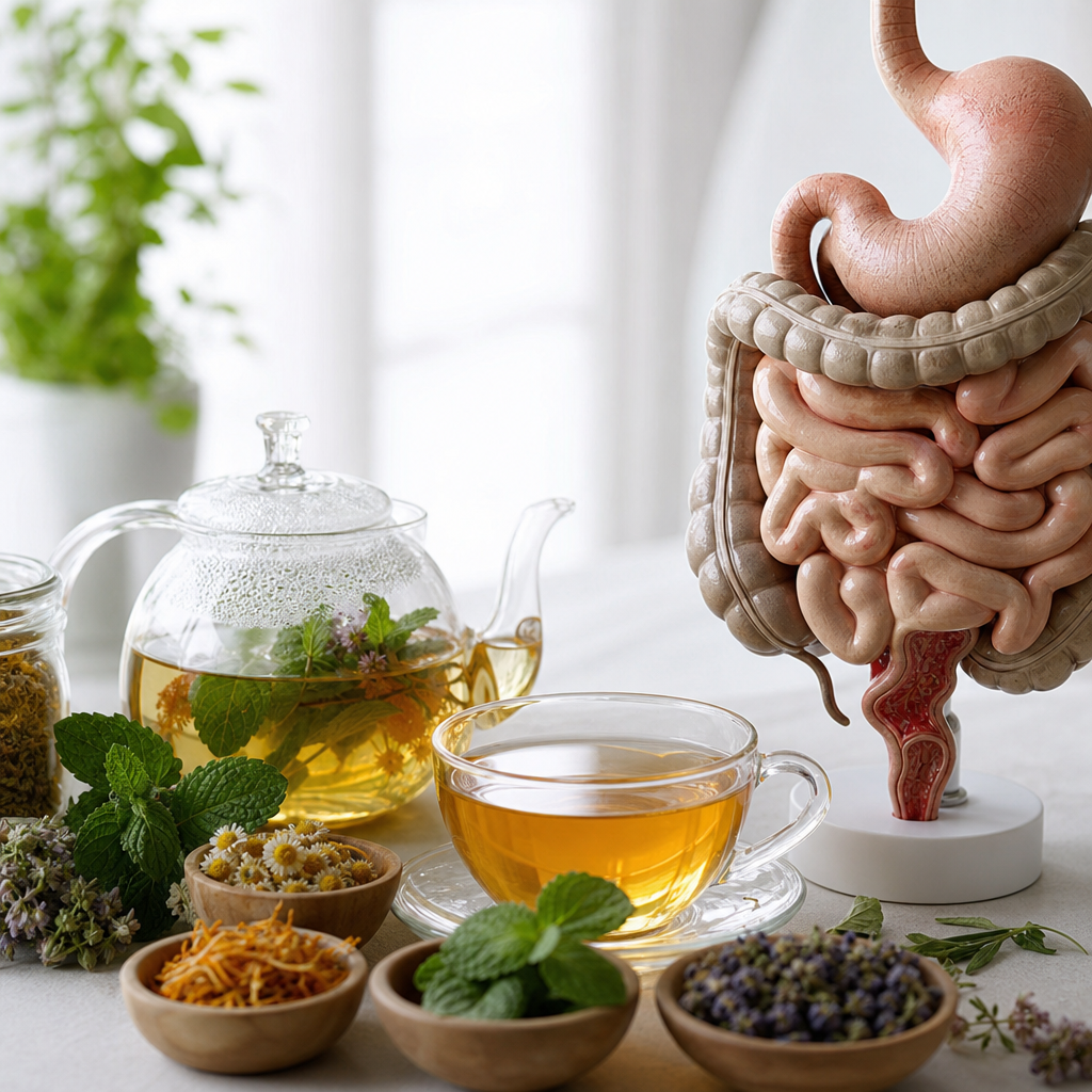 infusiones digestivas efectivas en taza