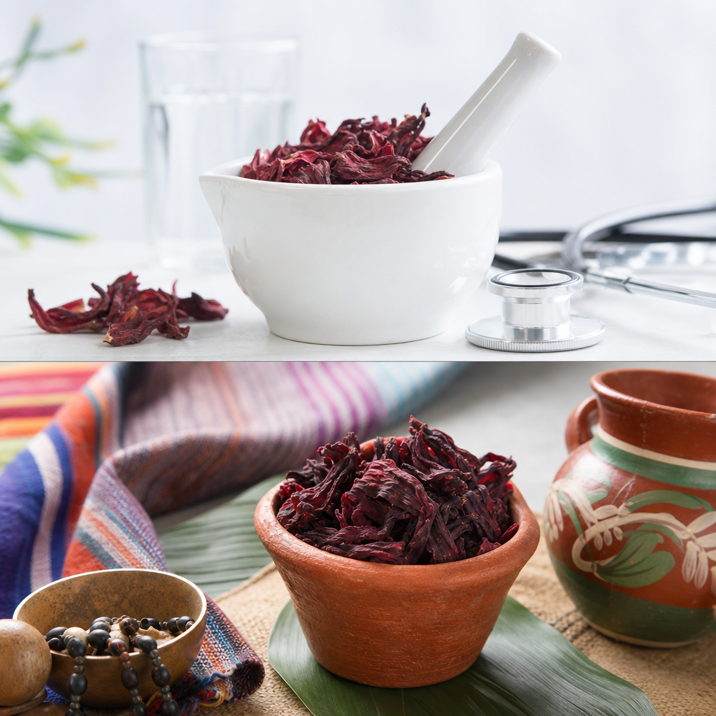 Hibisco Frío: El Secreto Rojo que Refresca y Cuida Tu Corazón flor de hibisco frío salud corazón beneficios