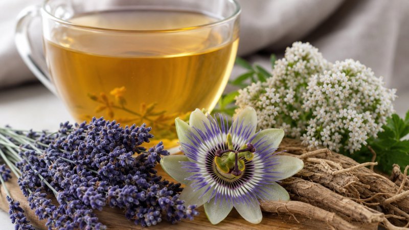 lavender passionflower and valerian for sleep
