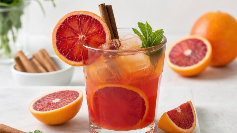 Receta de Té Frío con Naranja Sanguina y Canela: Sorprende a tus Invitados