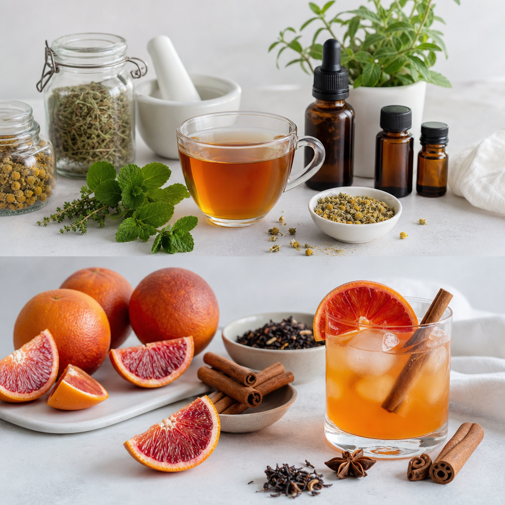 Receta de Té Frío con Naranja Sanguina y Canela: Sorprende a tus Invitados