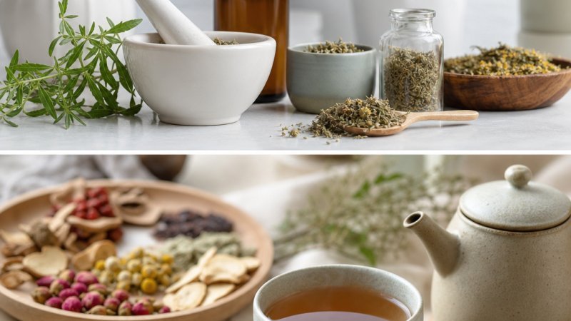 Ritual de mañana con infusión matutina