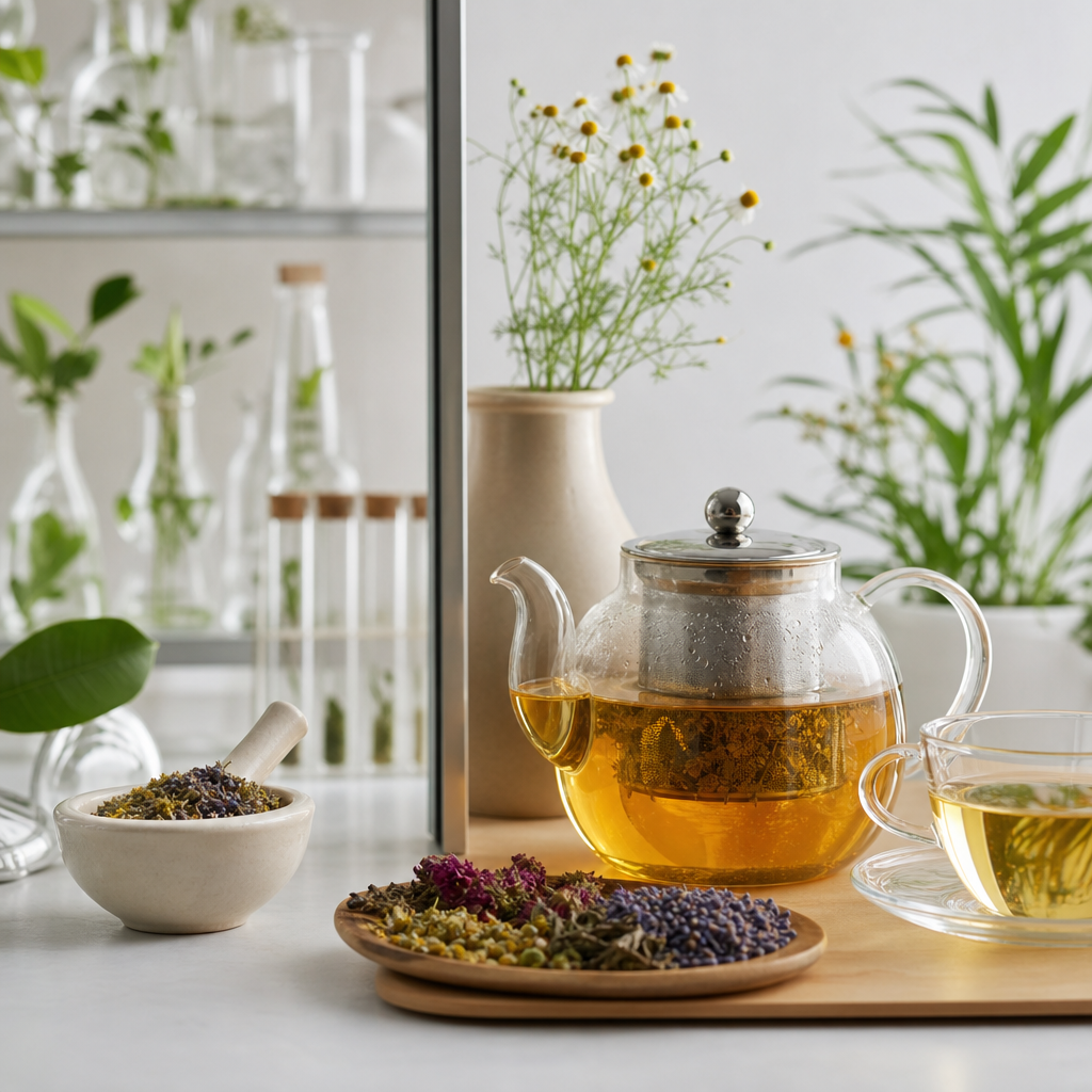 Ritual de mañana con infusión matutina
