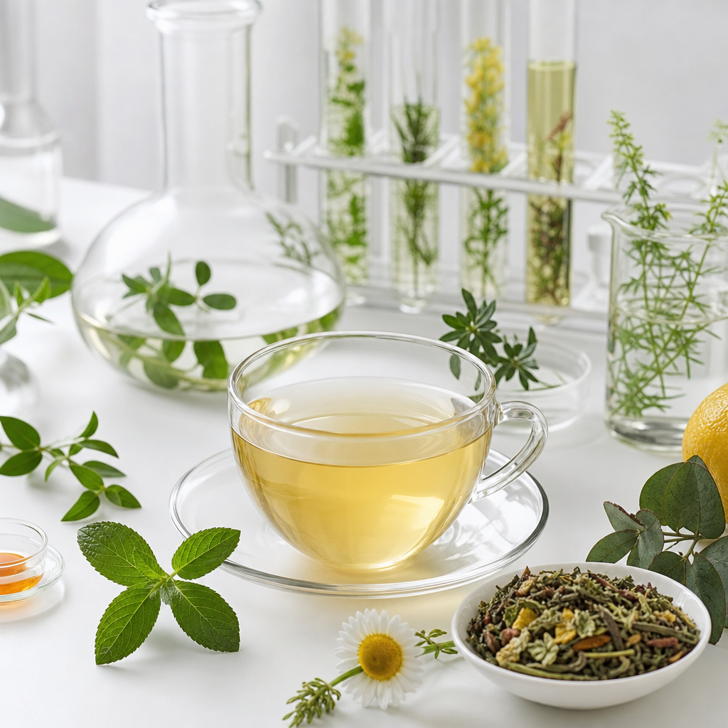 persona disfrutando rituales de té en verano