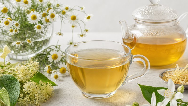 Floral Teas with Purpose: Chamomile, Linden and Orange Blossom for the Heat