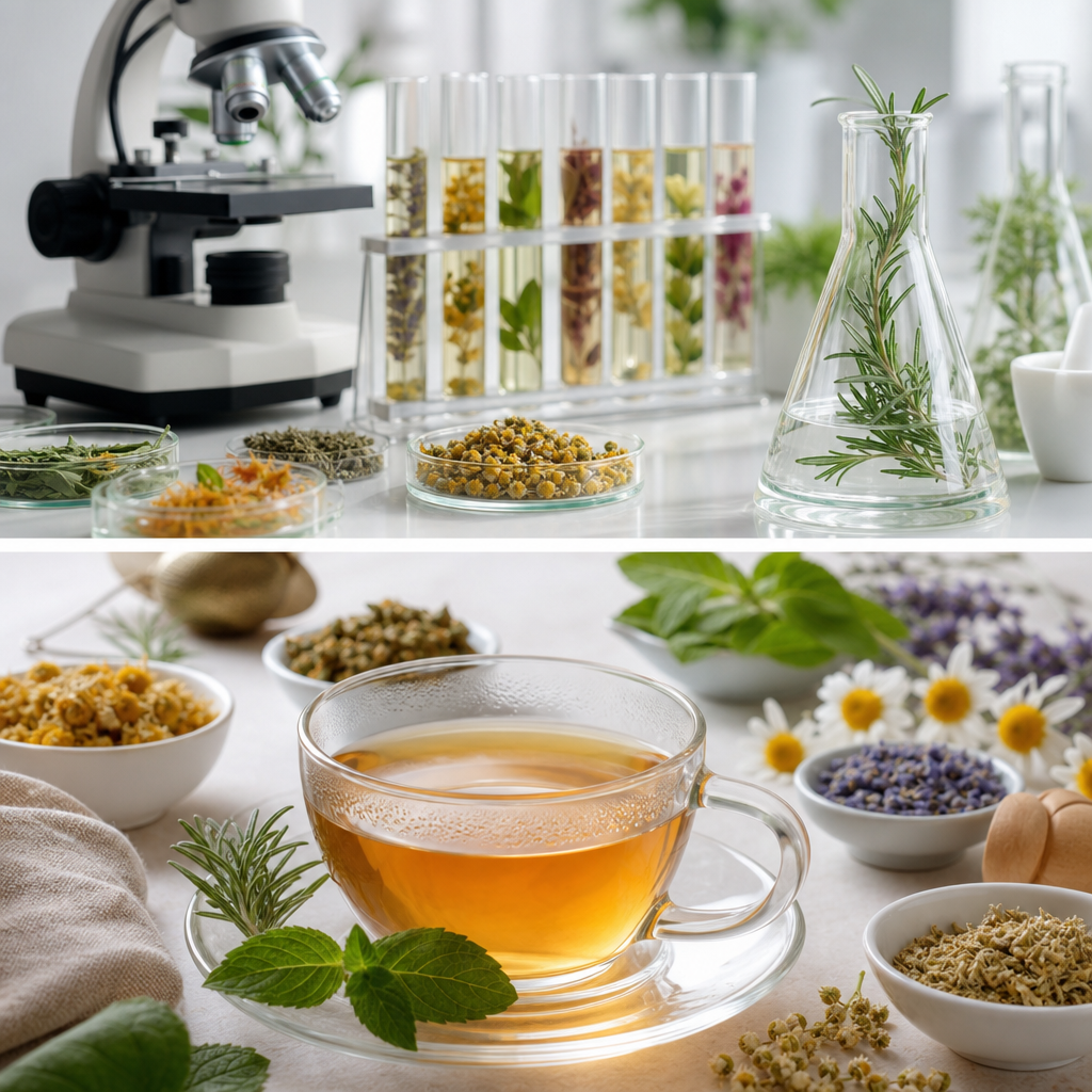 Té para el Estrés Estival: Plantas que Calman cuando el Ritmo se Acelera