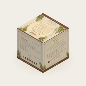 Flor de Roca · Caja 12 pirámides · vista trasera